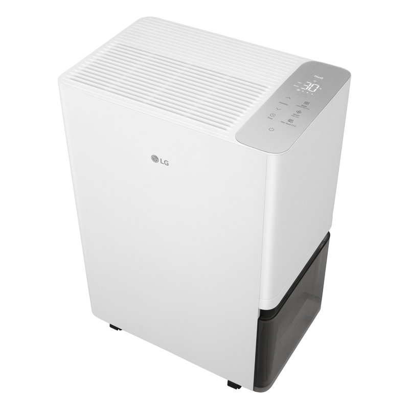 LG PuriCare Smart 50-Pint Smart Dehumidifier - ENERGY STAR, Wi-Fi, Continuous Drain Option, Quiet Operation