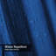 Rideau de douche en tissu grunge bleu foncé avec 12 crochets-397389559
