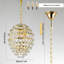 Lustre en cristal K9