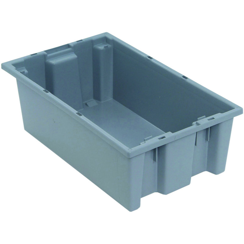 Sac empilable et gigogne, robuste, 1,20 pi³ capacité en pieds, polypropylène, (prix par pièce, 6 pièces par boîte), boîte de 6