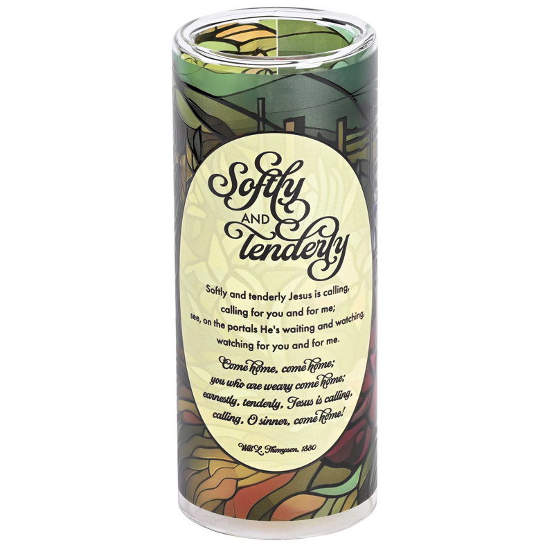 Candleholder Softly And Tenderly 10H