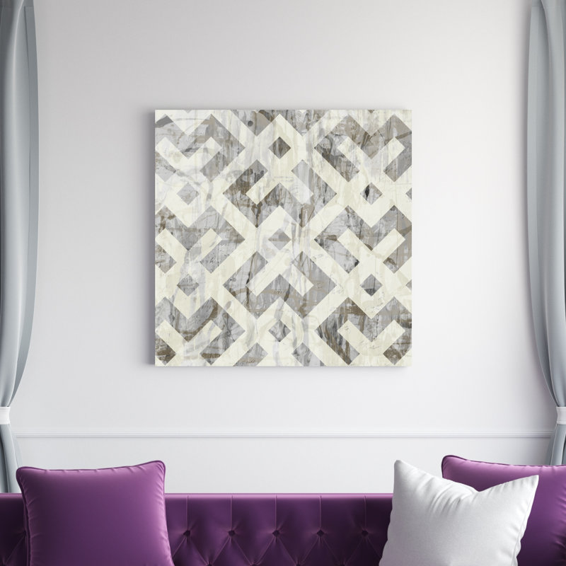 «Neutral Metric I», impression sur toile, H 36 po x l 36 po