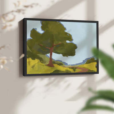 Bright Park II -Framed Print - Restickable