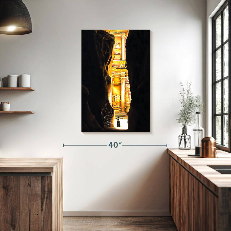 Aime Homage To Petra, 39" H x 26" W