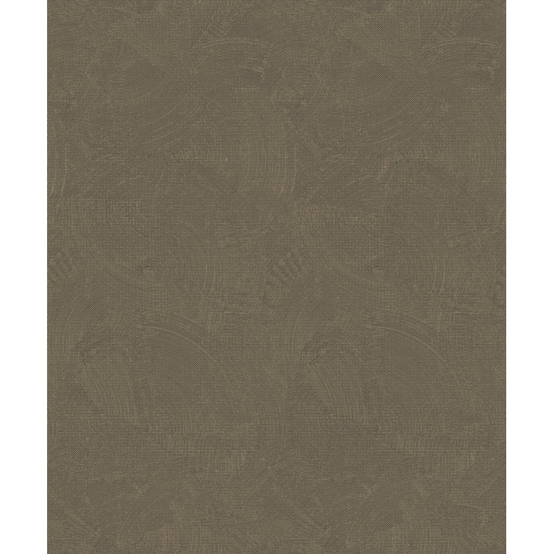 Zen Collection Abtract Non-Woven Metallic Wallpaper Roll, Bronze