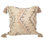 100% Cotton Throw Square Beige/Pink/Black Pillow Cover & Insert