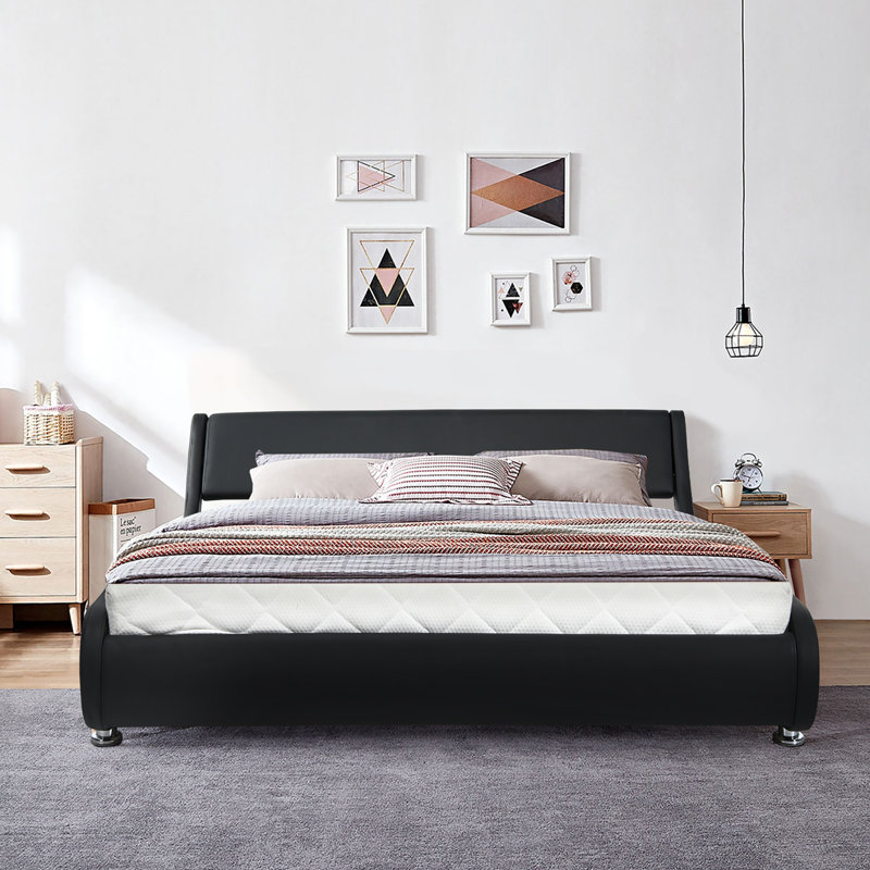 Anselm Upholstered Platform Bed, Full