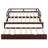 Twin-To-King Solid Wood Daybed With Space-Saving Trundle-1816630762