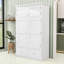 Grand garde-manger avec tablettes réglables, 6 tiroirs, 4 plateaux coulissants et 8 supports de porte-417593835