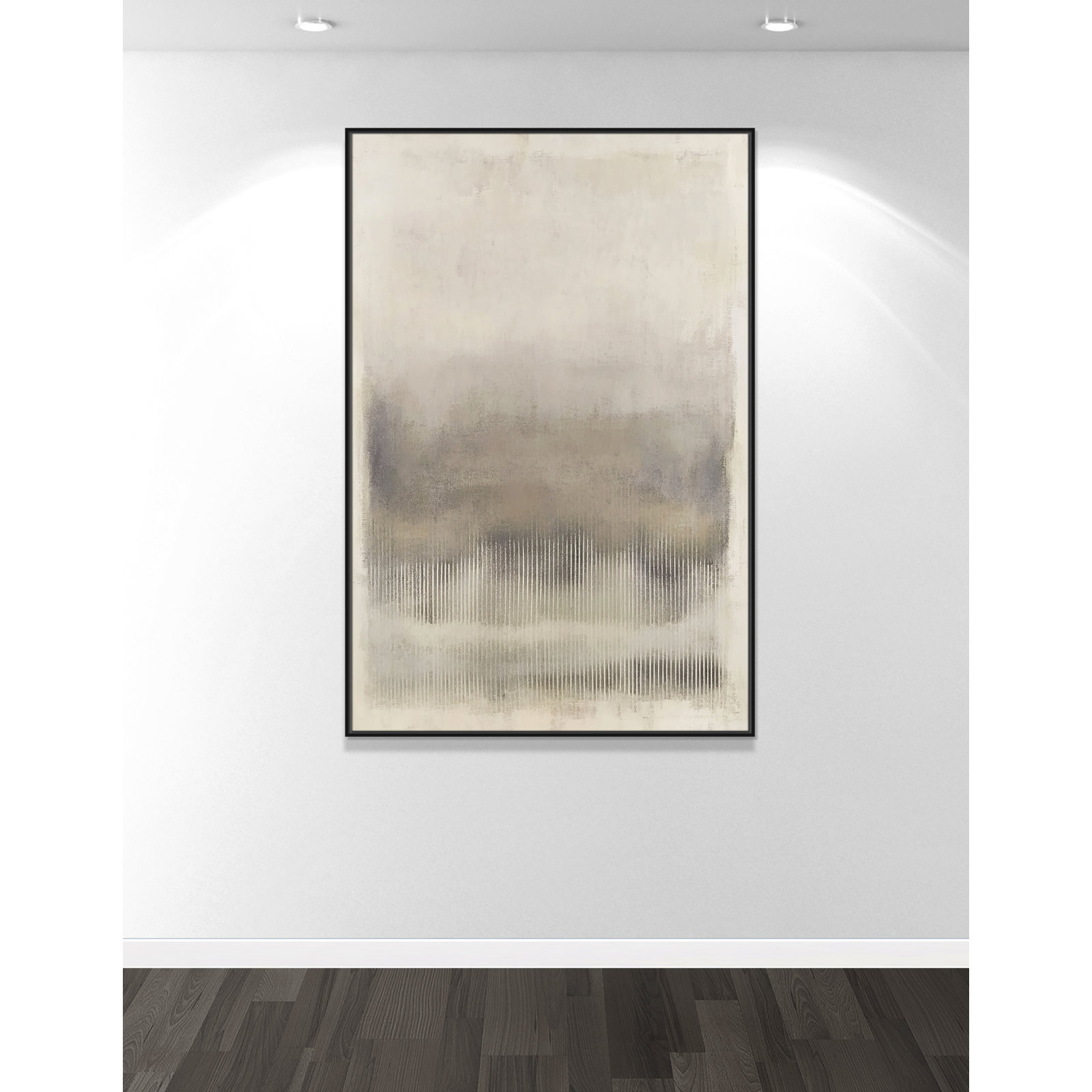 Balanced Silence II Print by Irena Orlov, 61.5" H x 41.5" W, Black Floater
