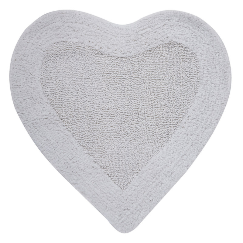 Goulven Non-Slip Bath Rug, Cream