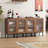 Wine Cabinet Set With 4 Doors-1014402482