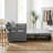 Full Size Convertible Sleeper Sofa, 55.38" Pull Out Sofa Bed-748651181