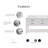 Parmer 60" Carrara White Marble Countertop Bath Vanity with Mirror-696762620-792820936