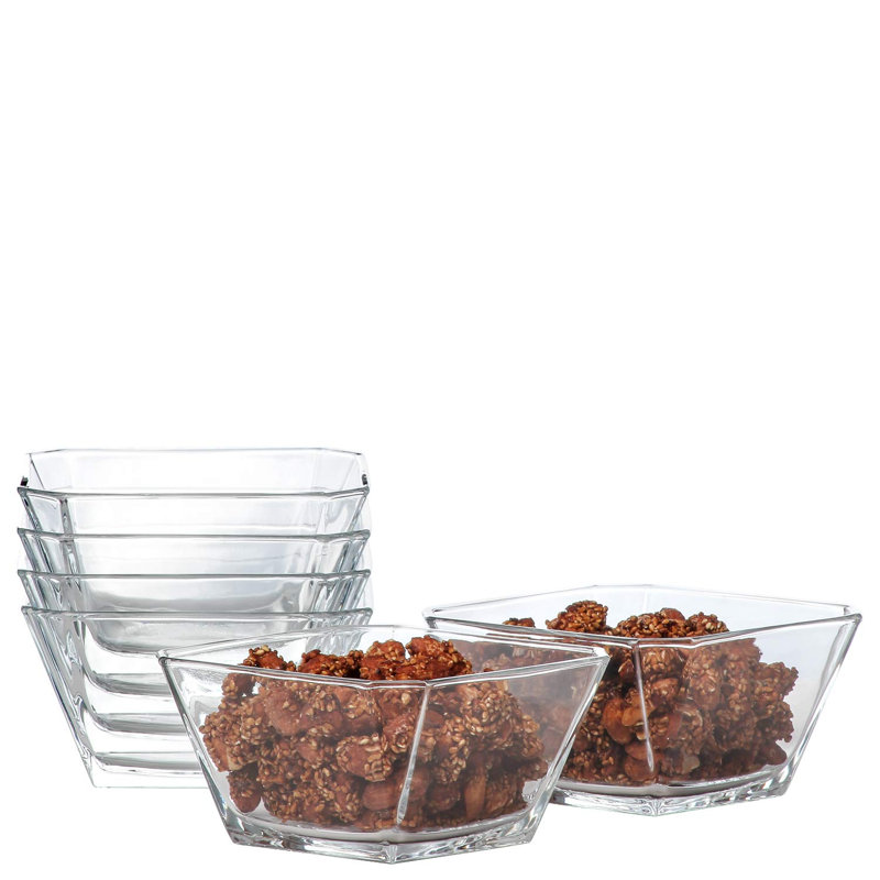 Bol en verre transparent de 10 oz