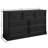 Farmhouse 7 Drawer Dresser, 55" Wide 7 Chest of Drawers Storage with Sturdy Foundation,  TV Stand for Bedroom Living Room Nursery-628571608