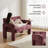 Compact Two-Seater Upholstered Sofa with Dual Armrests
