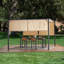 9,5 x 9,5 pi Pavillon de mode
