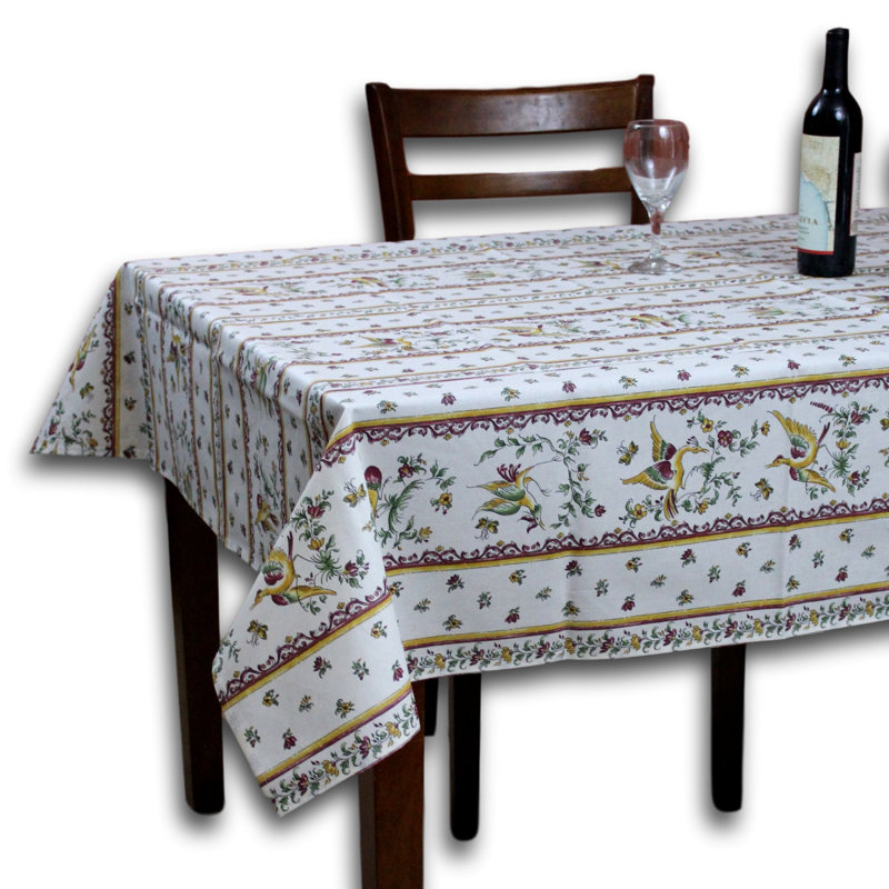 Nappe rayée 100% coton