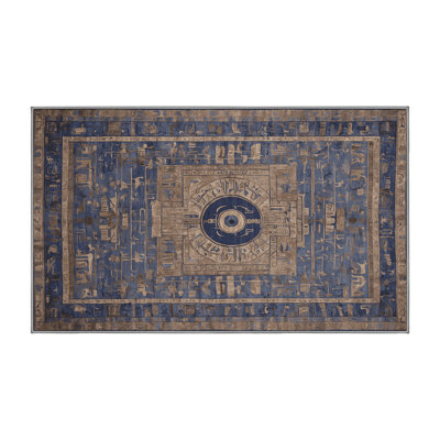 Machine Washable Gray Area Rug