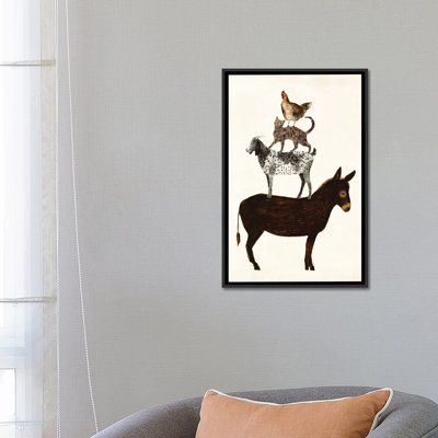 «Barnyard Buds V», impression sur toile