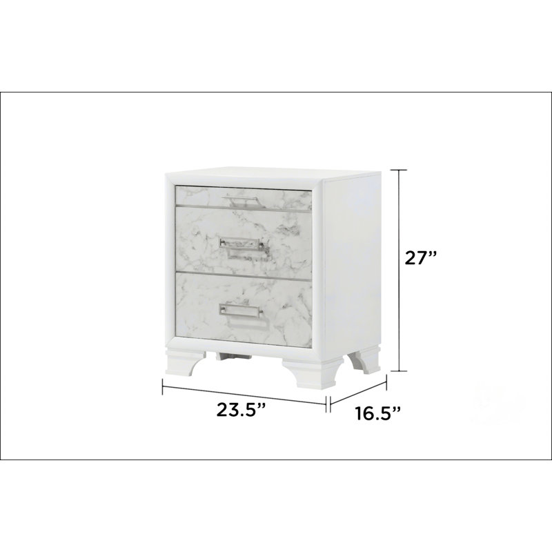 Table de chevet de style moderne