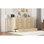 Grand lit doré, conception spacieuse, lit pliable avec compartiment interne pour matelas Tri, finition, capacité de poids de 500 lb, assemblage facile en or, grands tiroirs, rangement spacieux, charge, L 80,6 po