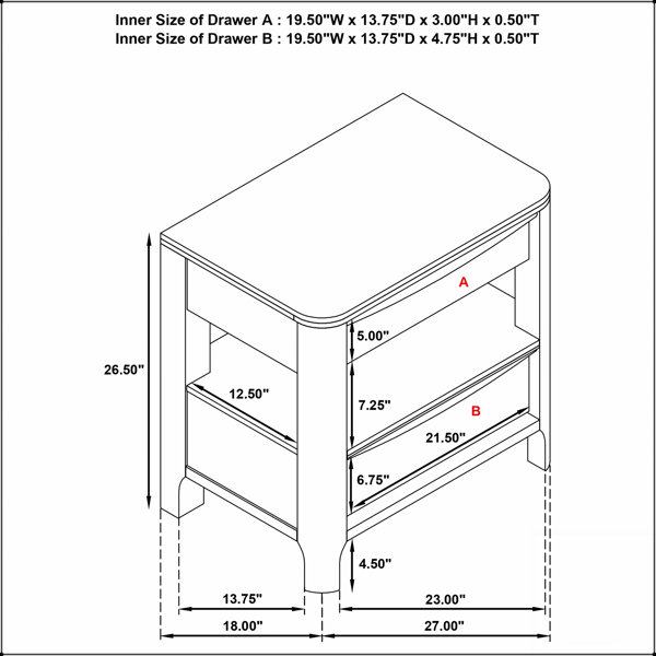 Dimensions du produit