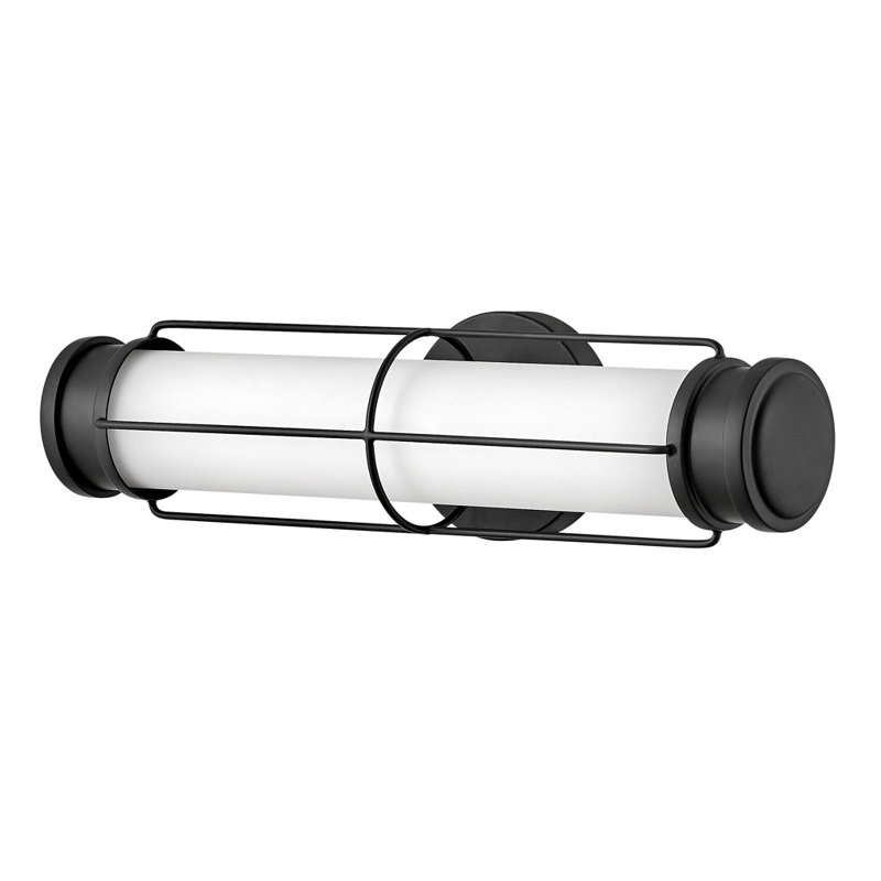 Saylor 17" Integrated LED Bath Vanity Sconce, Black