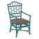 Chippendale Upholstered Arm Chair