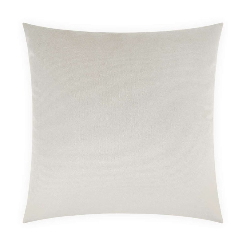 Belvedere Pillow Cover & Insert, Marshmallow, Square 20"