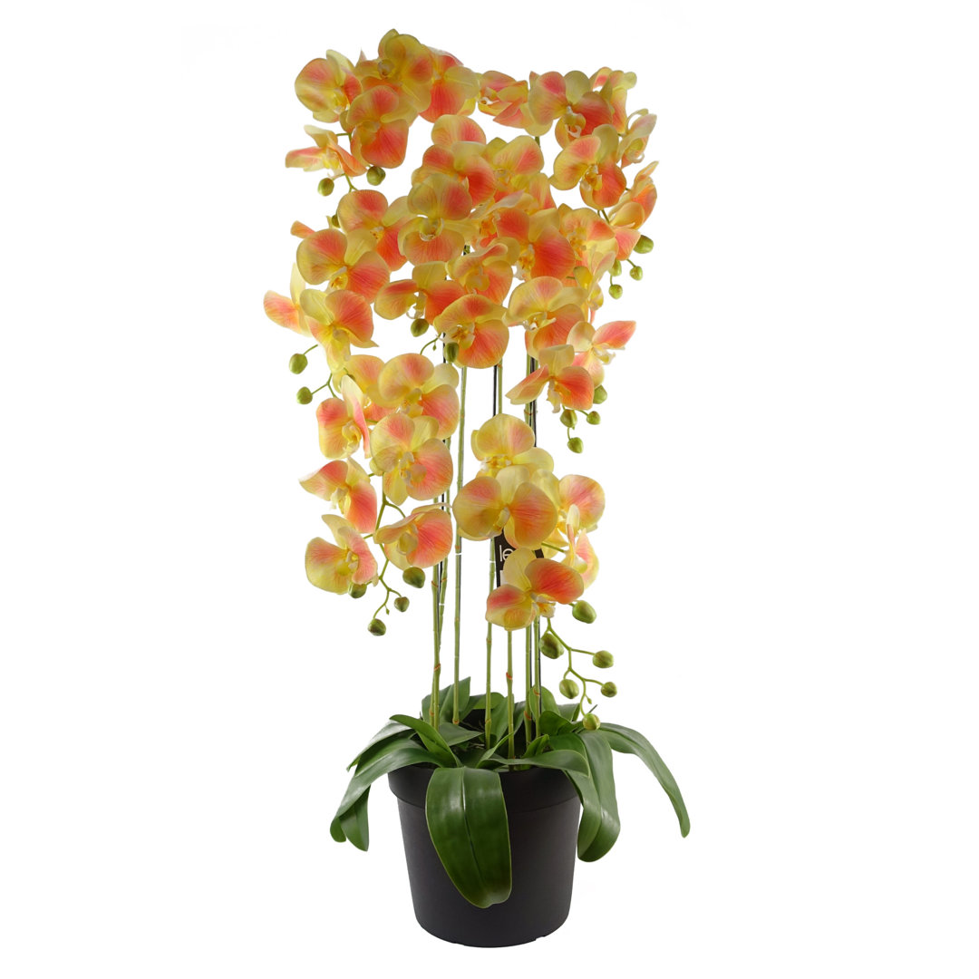 Real Touch Artificial Orchids Floral Arrangement in Pot