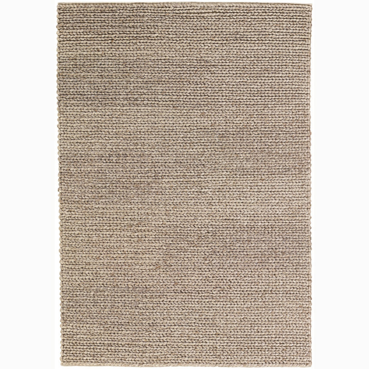 Valencia Wool Area Rug in Beige