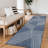 Machine Washable Runner Rug Modern Striped Hallway Runner Non Slip Low Pile Entryway Rug Soft Non Shedding Carpet for Kitchen Laundry-1582948267