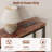39.4" Narrow Console Table with Power Outlet, 2-Tier Sofa Table for Entryway