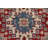 Gray Geometric Kazak Oriental Area Rug 10