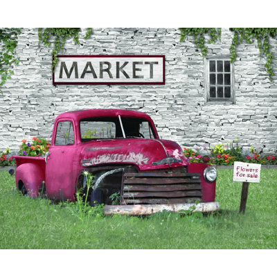 " Truck At Market "