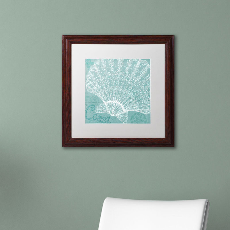«Maaffey Aqua Treasure III» par Daphne Brissonnet, impression encadrée, H 11 po x l 11 po