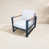 Ivory Cushion/Black Frame selected