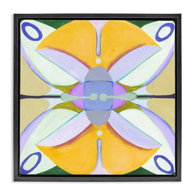 Cadre flottant Warm Revival Kaleidoscope, design par Melissa Wang