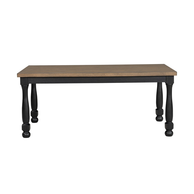 Acadian Dining Table Set, 7 Pieces: Table, 6 Chairs