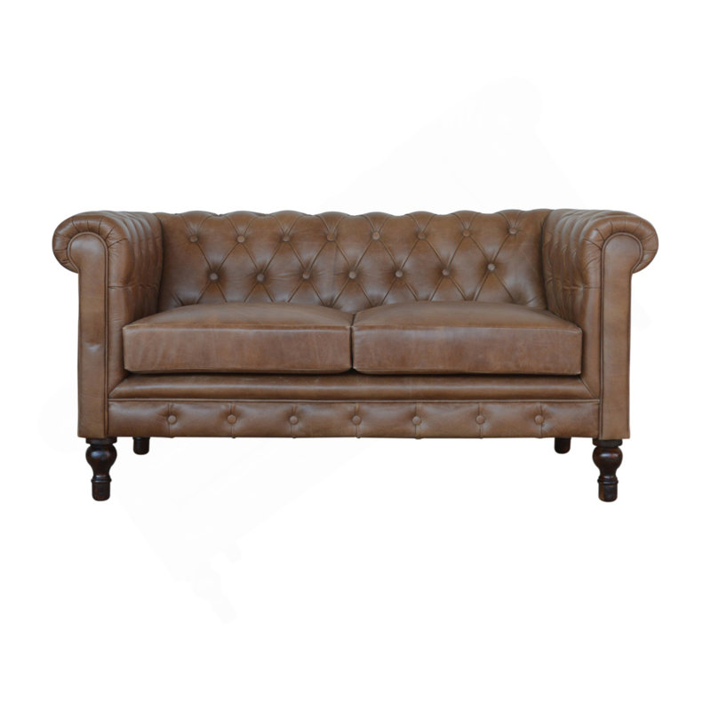 Bois chesterfield, brun foncé
