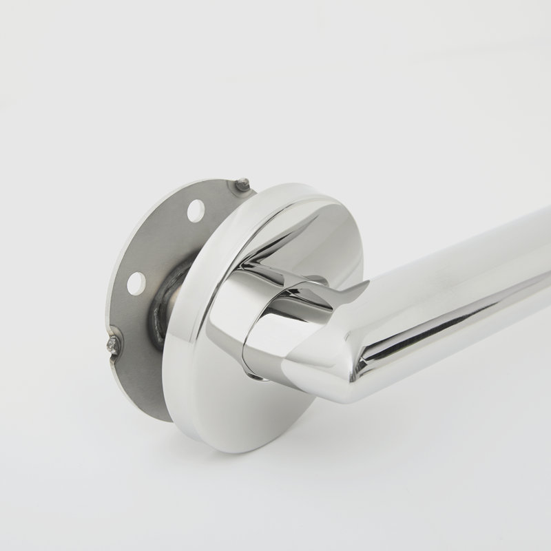 Coronado Grab Bar with Mitered Ends, 12" W, Satin