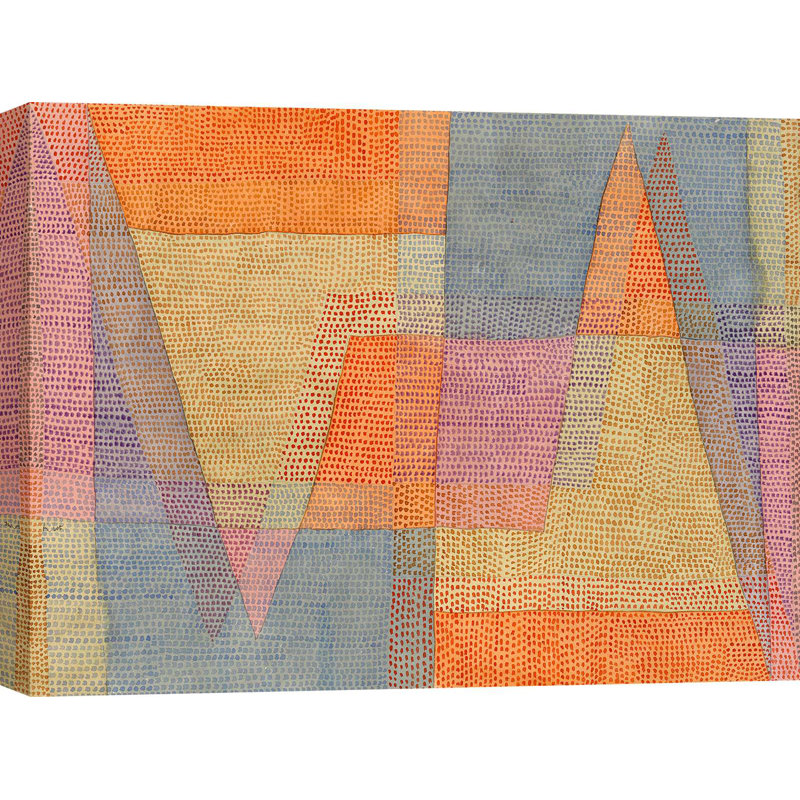 The Light And The Sharpness, 1935 by Paul Klee - Wrapped Canvas Print, 70cm H x 100cm W x 4cm D