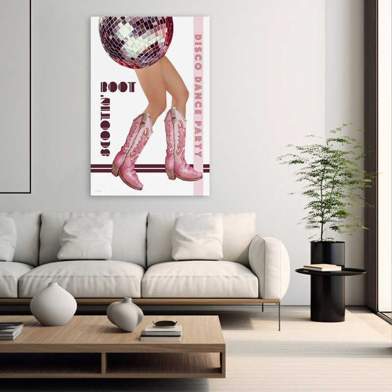 Botte Scootin 'Disco Dance - Botte contemporaine Scootin Disco Dance, H 60 po x l 40 po