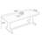 Nut-brown Rectangular Solid Wood Dining Table-1665755893