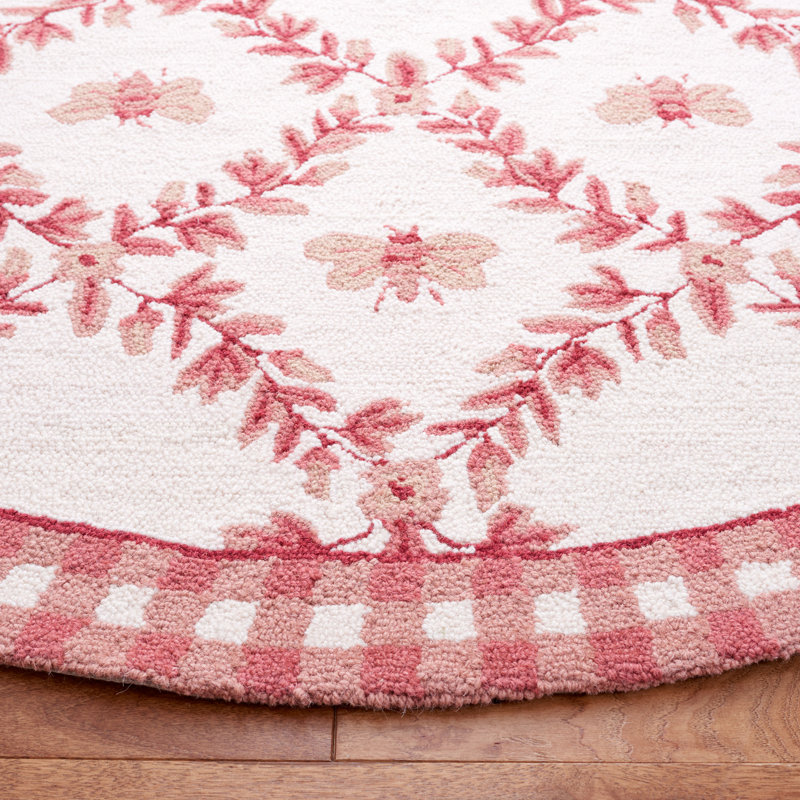 Wool Rug, Oval 4'6" x 6'6"