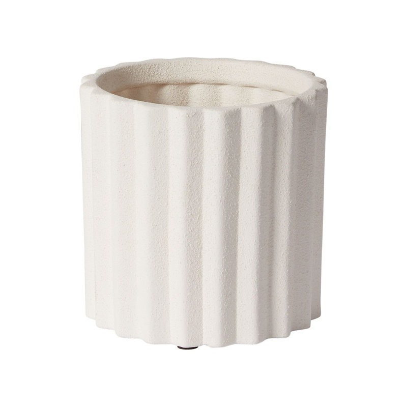 Pot à fleur en céramique Parr, H 6,25 po x l 5,75 po x P 5,75 po