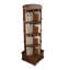 Bibliothèque standard en bois massif Nut-Brown-256717888