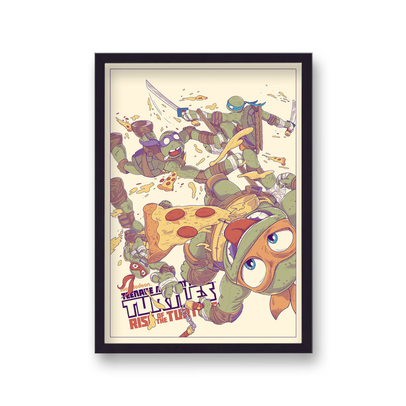 Tmnt Rise Of The Turtles Reimagined Movie - Single Picture Frame Print